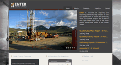 Desktop Screenshot of entekenergy.com.au